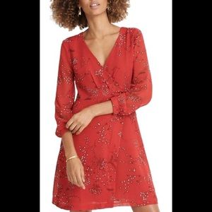 Madewell Hazelwood Wrap Front Mini Dress Size 4